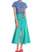 Бірюзова спідниця KENZO : фото 2 Бірюзова спідниця KENZO : фото 2 - Invogue